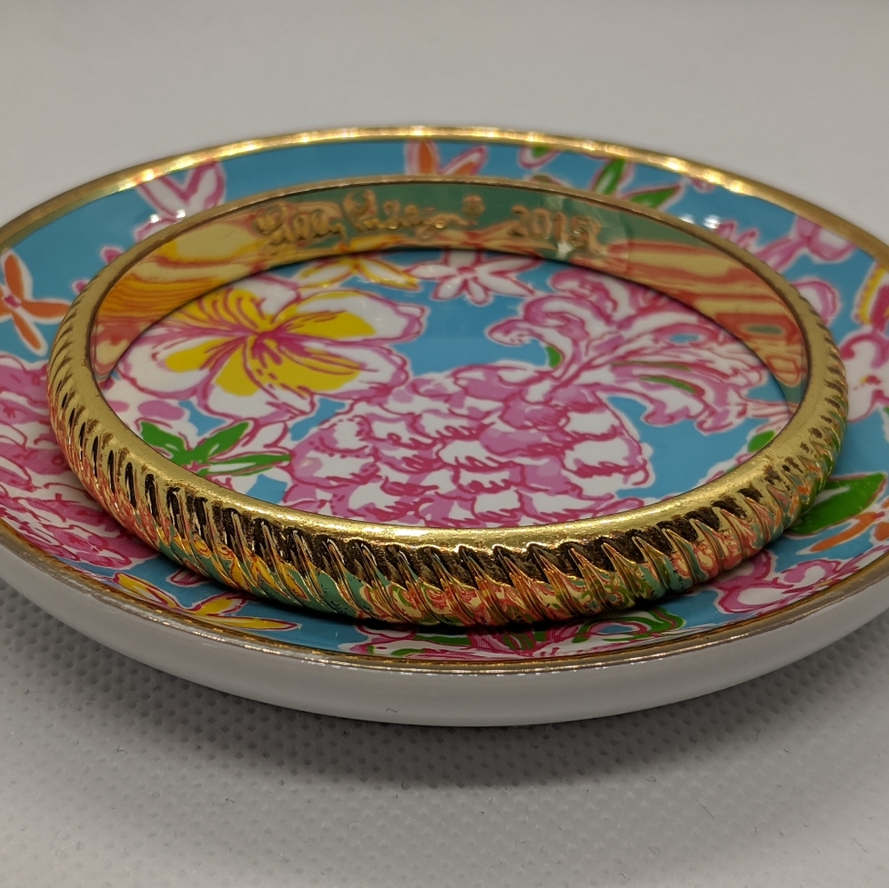 Lilly Pulitzer Golden Sailors Rope Bangle